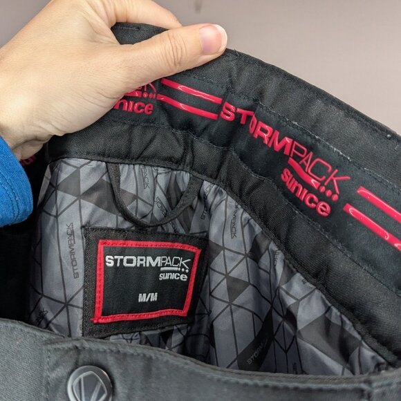 Sunice Stormpack Snowpants Black Size Medium - Picture 5 of 6